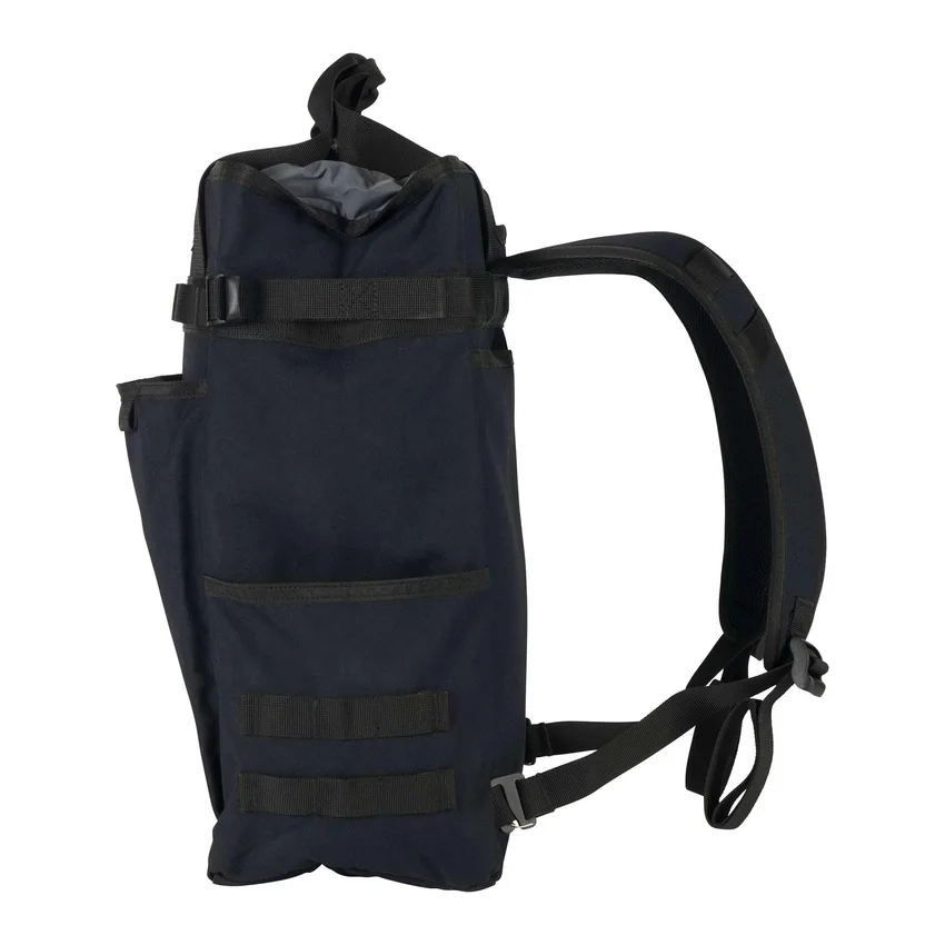 Mochila tipo tote convertible de nailon con cierre de cordón, 28 L