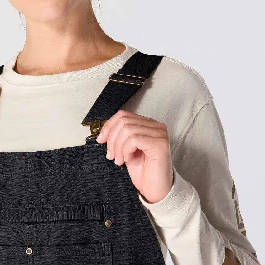 Mono aislante de lona lavada para mujer
