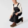 Mono aislante de lona lavada para mujer