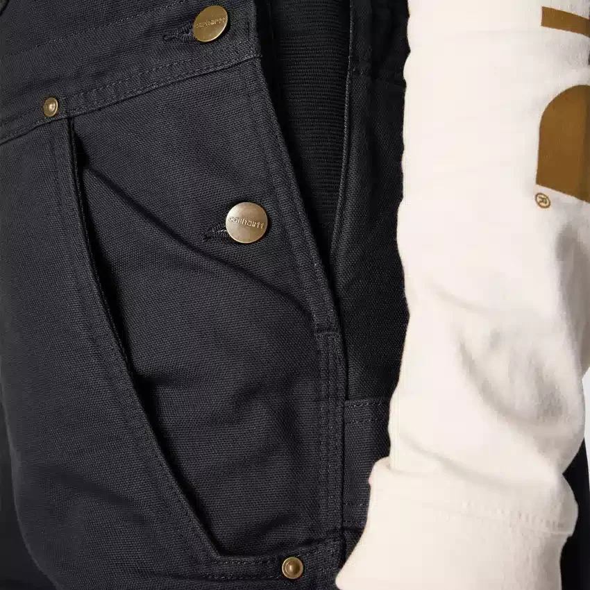 Mono aislante de lona lavada para mujer