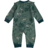 Mono con manguitos estampados de larga duración para niñas (bebé)