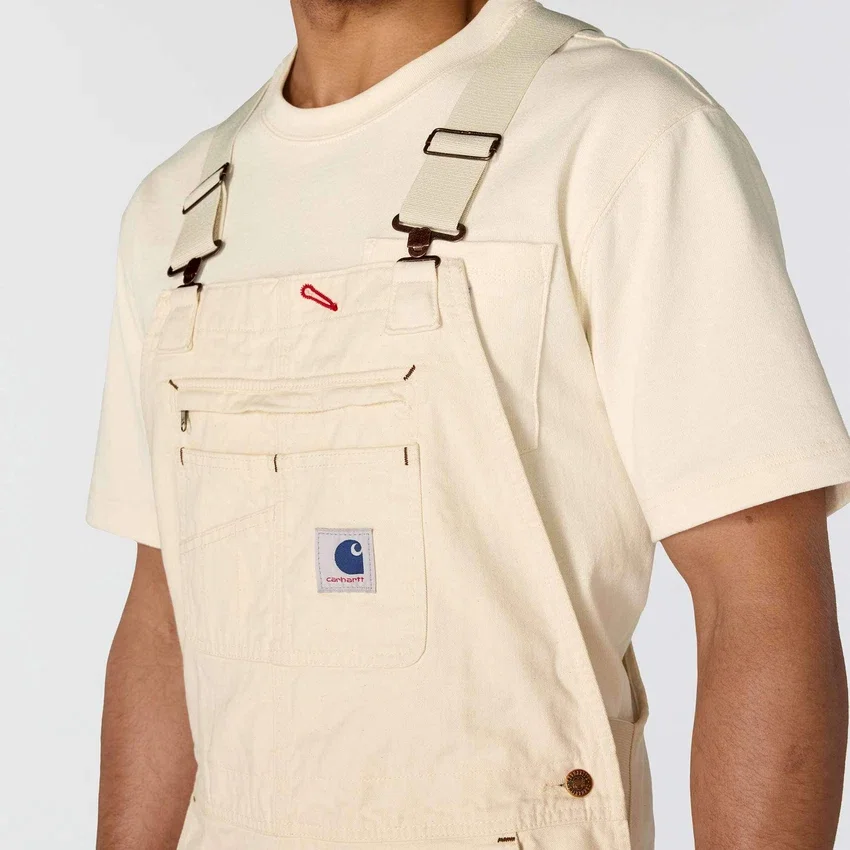 Mono de pintor de tela de sarga de corte holgado de la serie Crafted para hombre