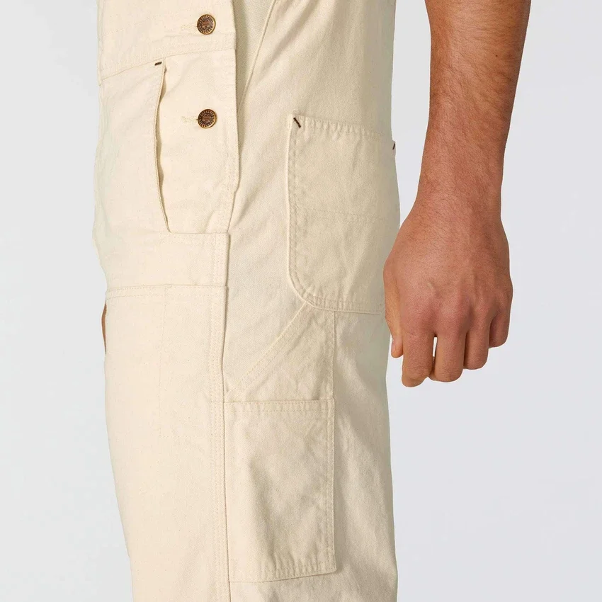 Mono de pintor de tela de sarga de corte holgado de la serie Crafted para hombre