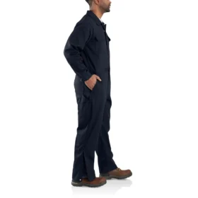Mono de sarga de corte holgado para hombre FR – Mono ignífugo