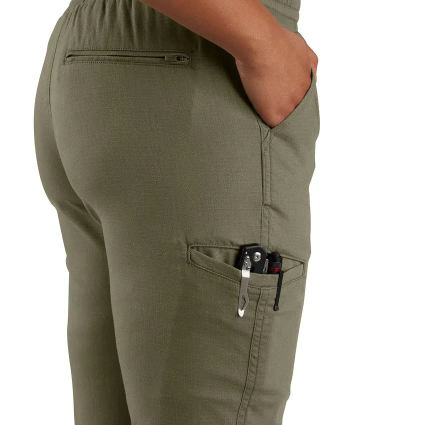Mono de trabajo para mujer Force de corte holgado en tejido ripstop - Monos de trabajo para mujer