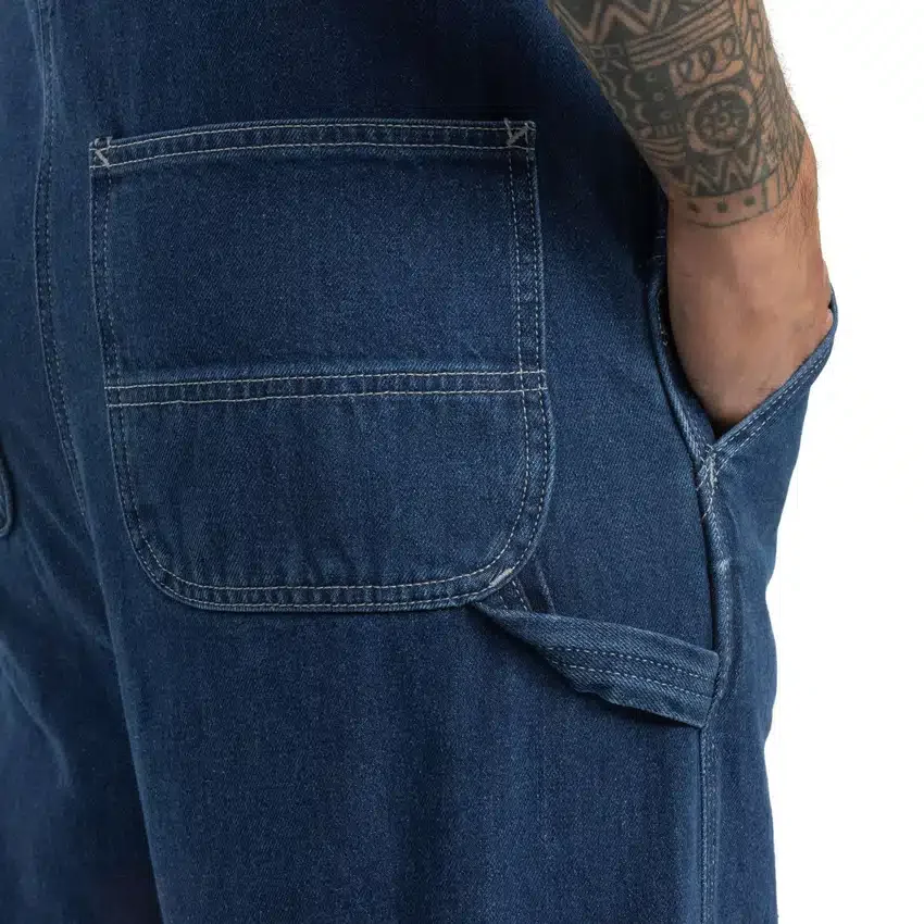 Mono de vaquero de corte holgado para hombre