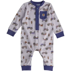 Mono Henley con manguitos largos para niña (bebé)