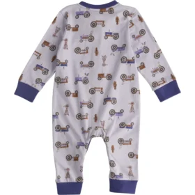 Mono Henley con manguitos largos para niña (bebé)