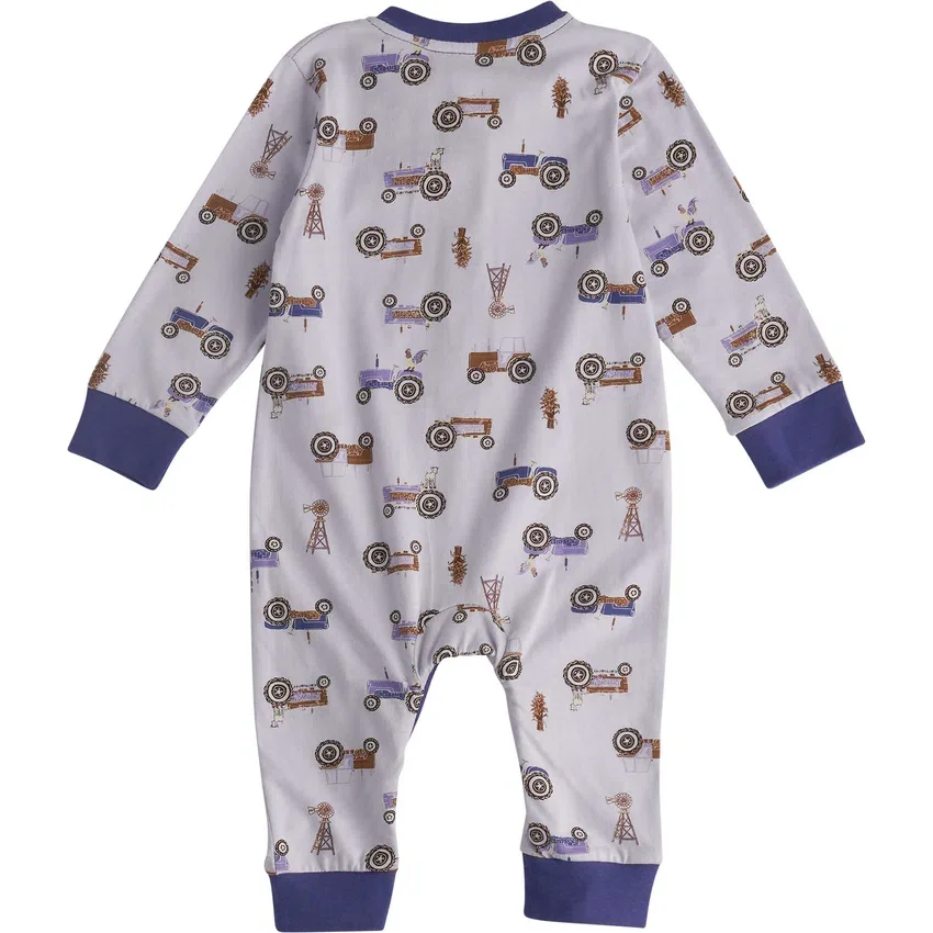 Mono Henley con manguitos largos para niña (bebé)