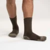 Pack de 2 pares de calcetines cortos de mezcla de lana sintética de grosor medio