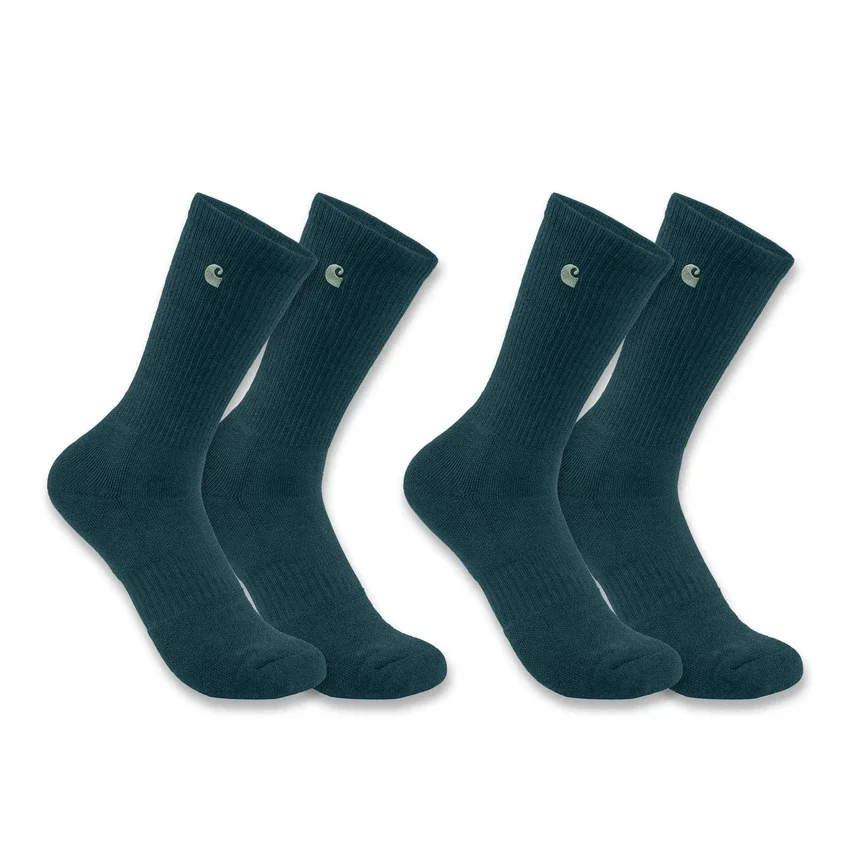 Pack de 2 pares de calcetines de caña media Carhartt Force® para mujer