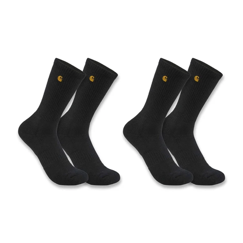 Calcetines de media caña Force, peso medio, paquete de 2