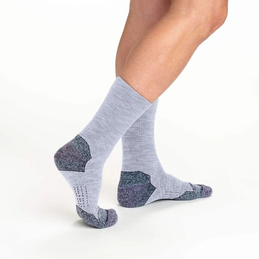 Pack de 2 pares de calcetines de caña media Carhartt Force® para mujer, de mezcla sintética de peso medio