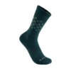 Pack de 2 pares de calcetines de caña media para mujer de mezcla de lana sintética con diseño Fair Isle