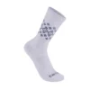Pack de 2 pares de calcetines de caña media para mujer de mezcla de lana sintética con diseño Fair Isle