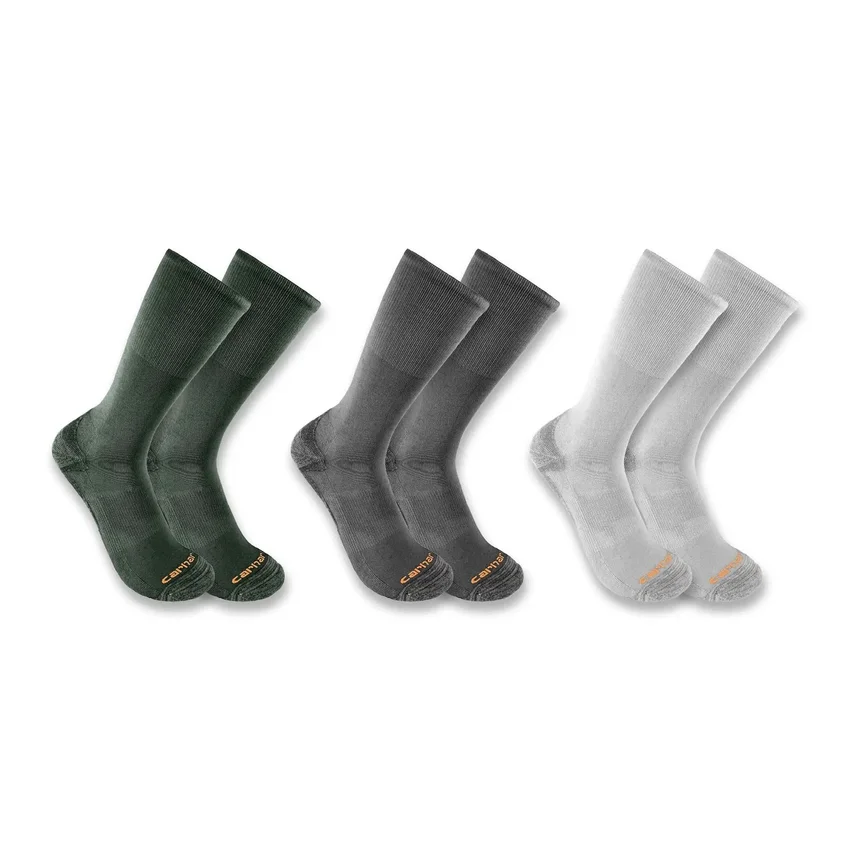 Pack de 3 pares de calcetines cortos de algodón y Tencel de peso medio para mujer