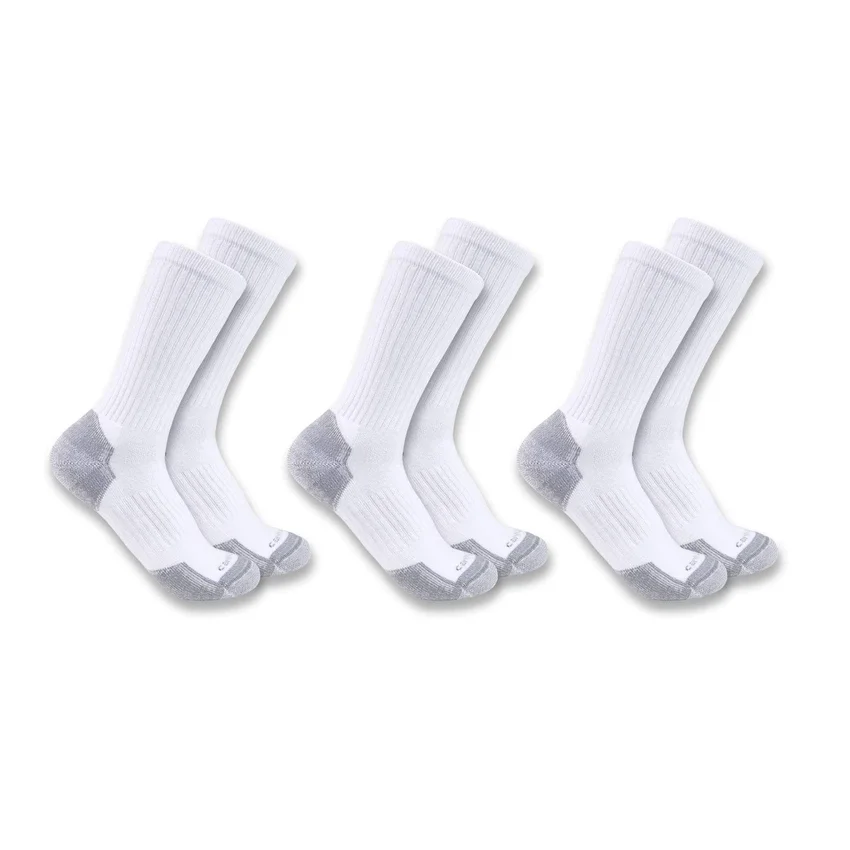 Pack de 3 pares de calcetines cortos de mezcla de algodón de grosor medio