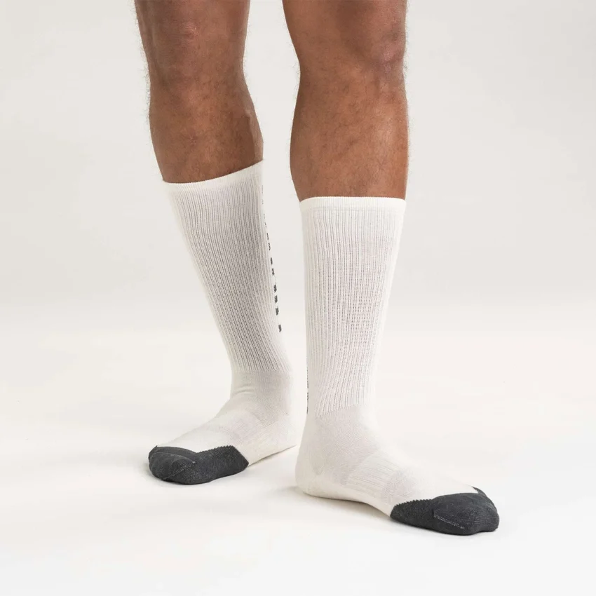 Pack de 3 pares de calcetines de caña media de algodón y Tencel™ con logotipo