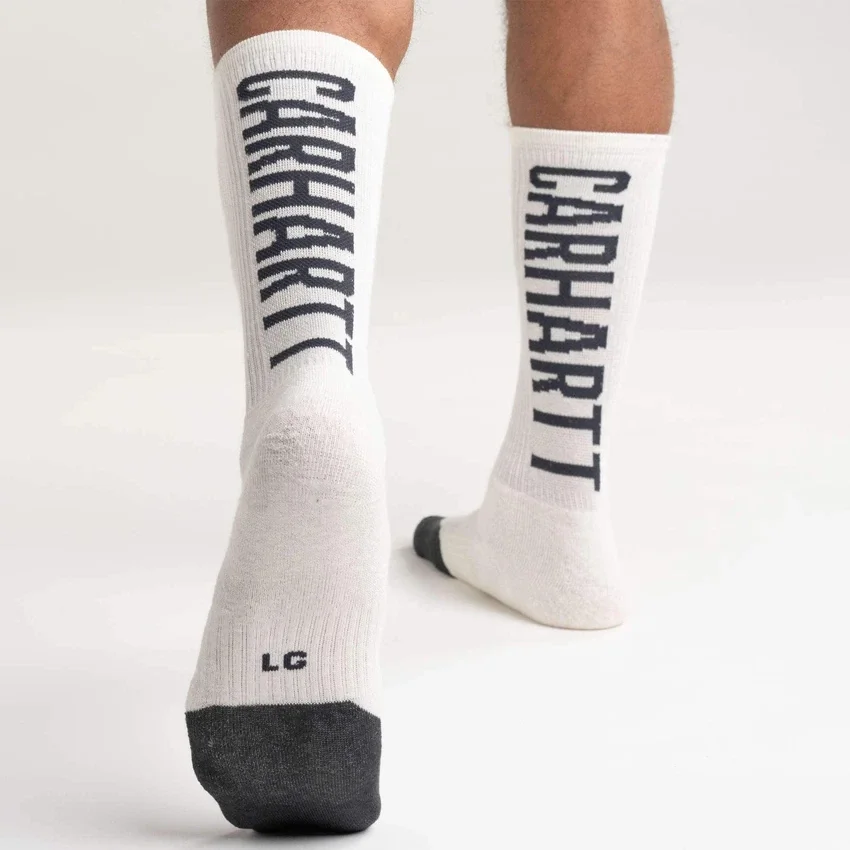 Pack de 3 pares de calcetines de caña media de algodón y Tencel™ con logotipo