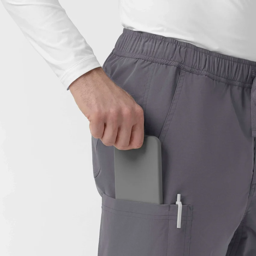 Pantalón de trabajo médico de pierna recta con tejido Rugged Flex® Fld Ripstop