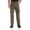Pantalones cargo de corte recto holgado con doble refuerzo en las rodillas - Pantalones de trabajo
