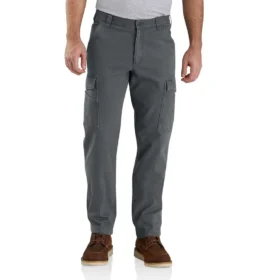 Pantalones cargo de lona Rigby, corte recto holgado - Pantalones de trabajo