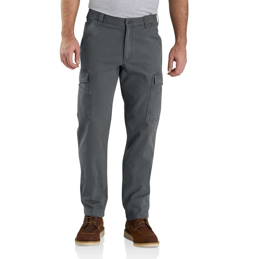Pantalones cargo de lona Rigby, corte recto holgado - Pantalones de trabajo