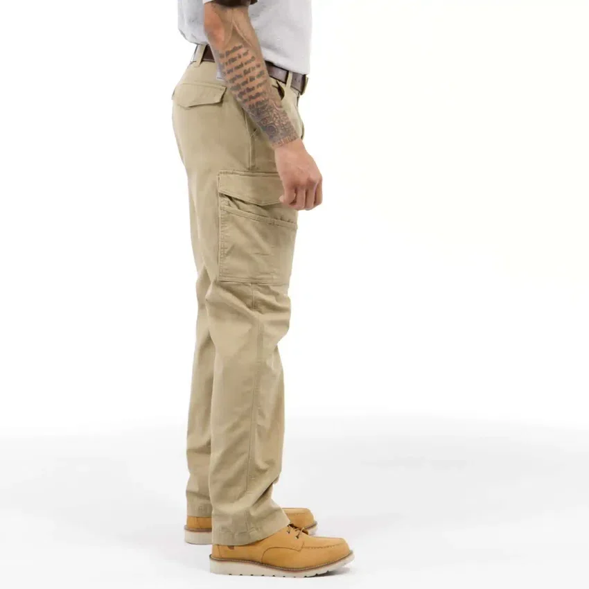 Pantalones cargo de lona Rigby, corte recto holgado - Pantalones de trabajo