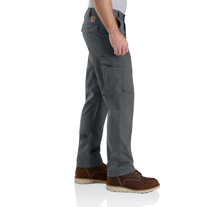 Pantalones cargo de lona Rigby, corte recto holgado - Pantalones de trabajo