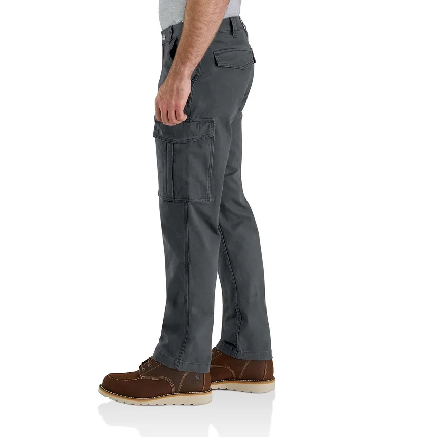 Pantalones cargo de lona Rigby, corte recto holgado - Pantalones de trabajo