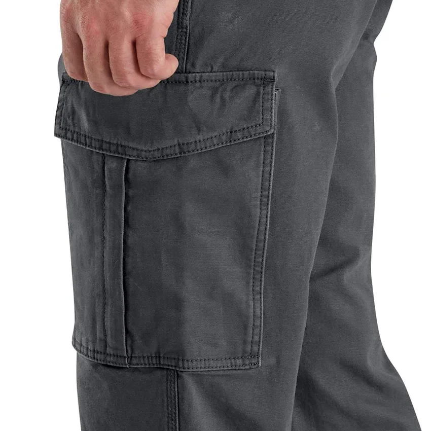 Pantalones cargo de lona Rigby, corte recto holgado - Pantalones de trabajo