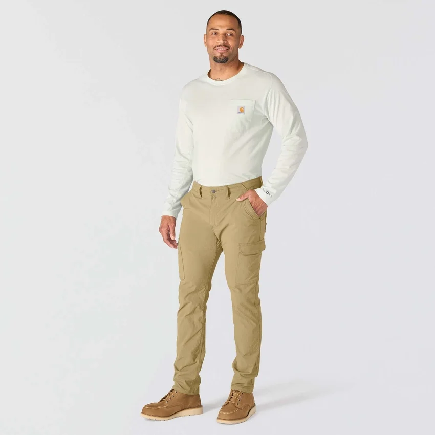 Pantalones cargo Force Ripstop de corte cónico y holgado para hombre