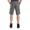 Pantalones cortos cargo de corte holgado de 11" con tejido ripstop - Pantalones cortos de trabajo