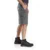 Pantalones cortos cargo de corte holgado de 11" con tejido ripstop - Pantalones cortos de trabajo