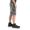 Pantalones cortos cargo de corte holgado de 11" con tejido ripstop - Pantalones cortos de trabajo