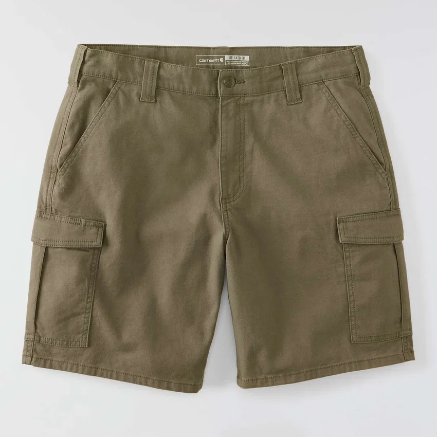 Pantalones cortos cargo de lona Rigby de 9" con corte holgado - Pantalones cortos de trabajo