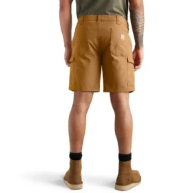 Pantalones cortos cargo de lona Rigby de 9″ con corte holgado – Pantalones cortos de trabajo