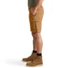 Pantalones cortos cargo de lona Rigby de 9" con corte holgado - Pantalones cortos de trabajo
