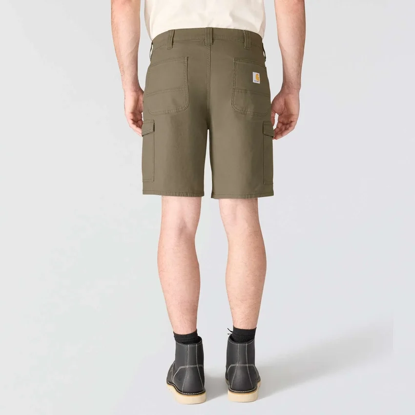 Pantalones cortos cargo de lona Rigby de 9" con corte holgado - Pantalones cortos de trabajo