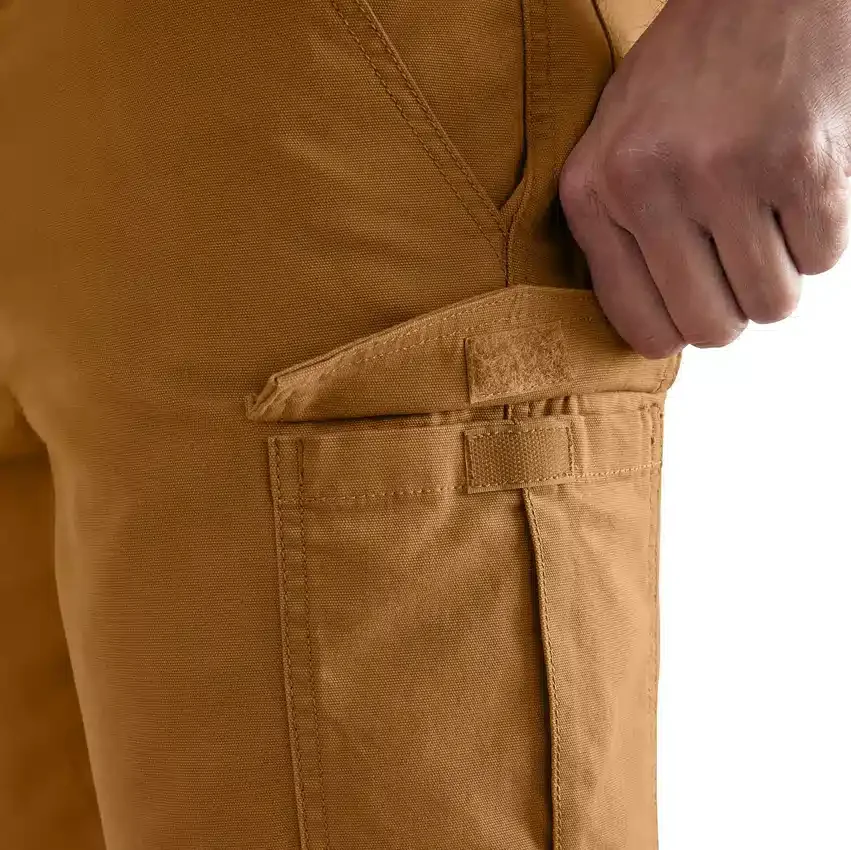 Pantalones cortos cargo de lona Rigby de 9" con corte holgado - Pantalones cortos de trabajo