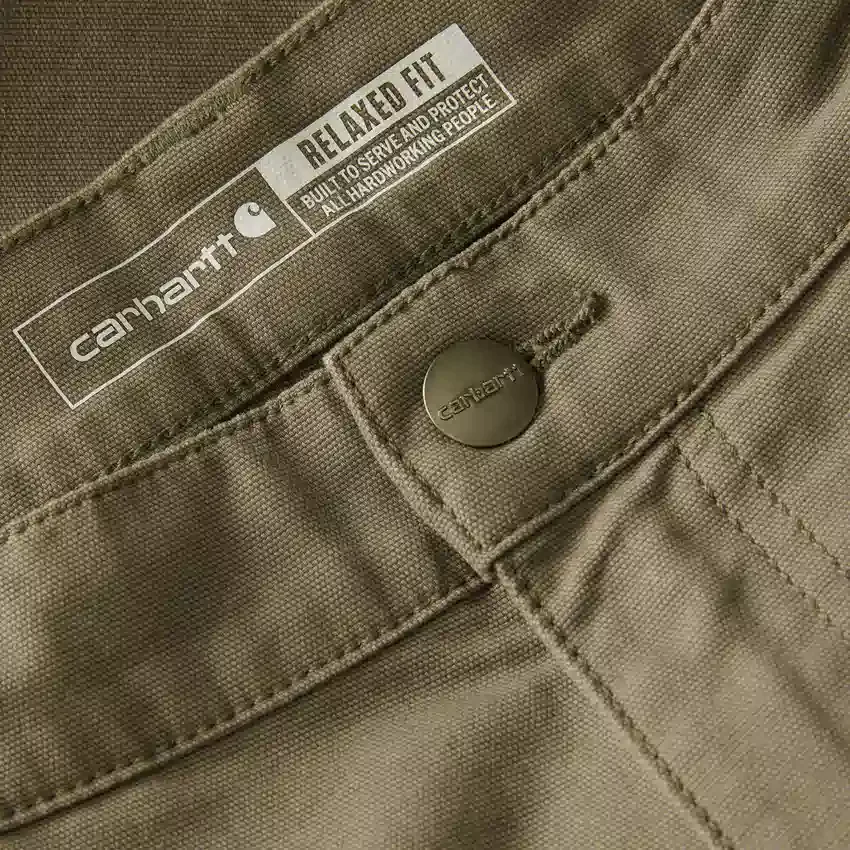 Pantalones cortos cargo de lona Rigby de 9" con corte holgado - Pantalones cortos de trabajo