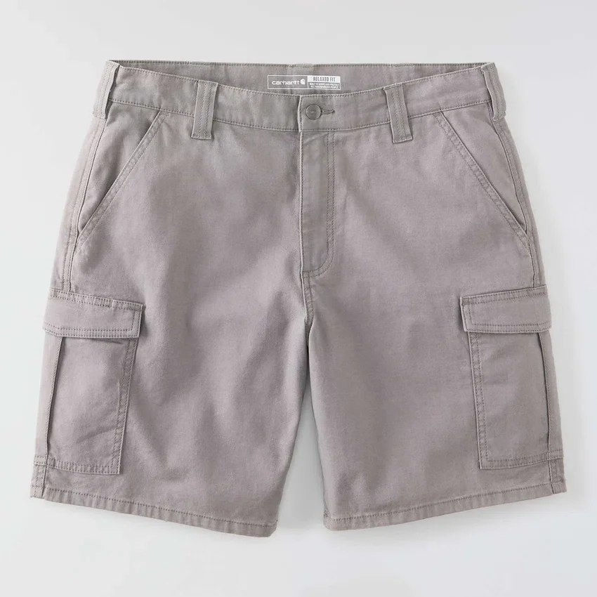 Pantalones cortos cargo de lona Rigby de 9" con corte holgado - Pantalones cortos de trabajo