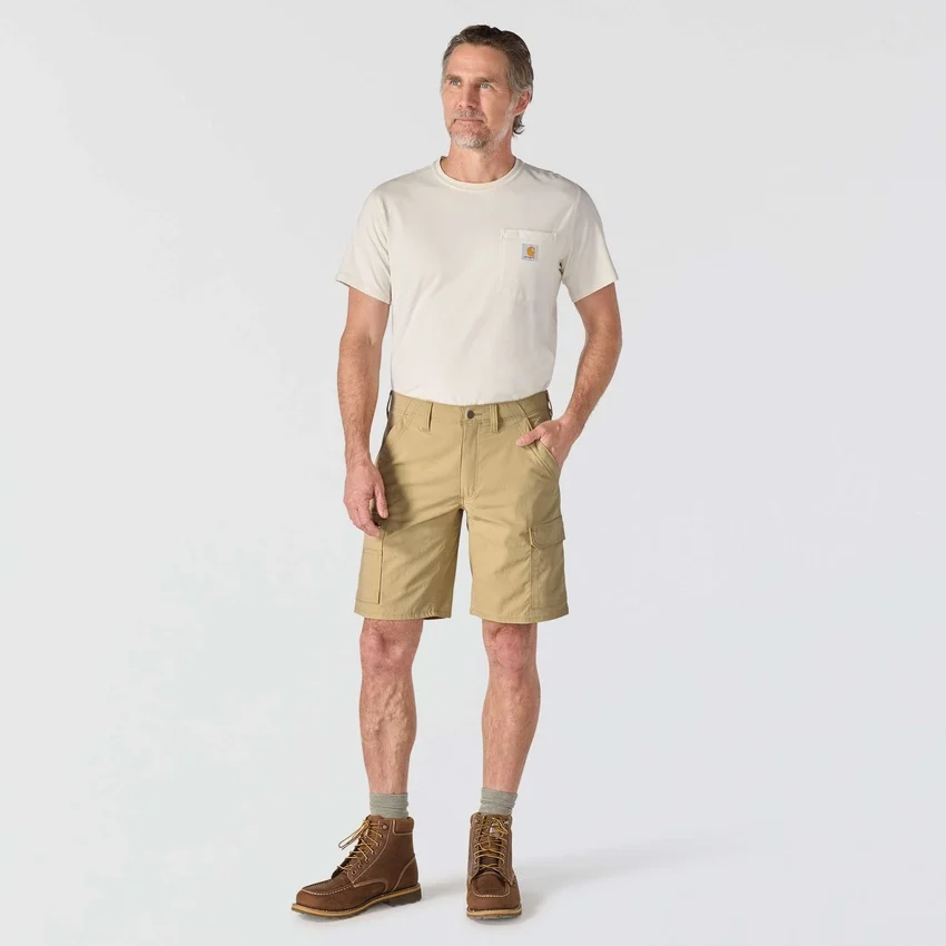 Pantalones cortos cargo «Force Ripstop» de corte holgado, 10" - Pantalones cortos de trabajo