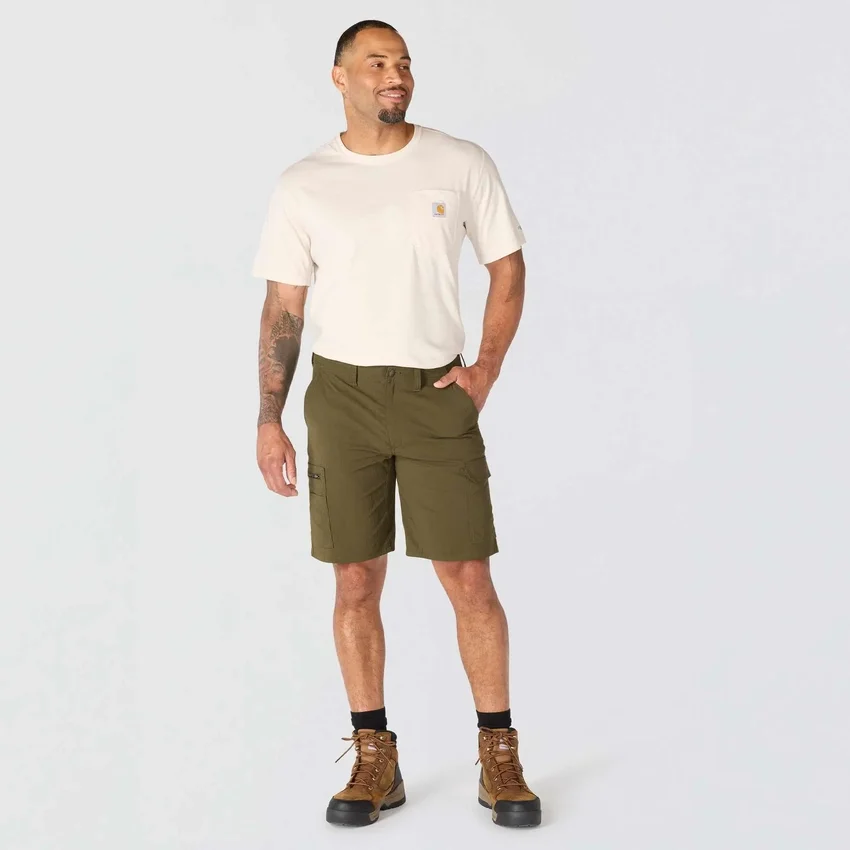 Pantalones cortos cargo «Force Ripstop» de corte holgado, 10" - Pantalones cortos de trabajo