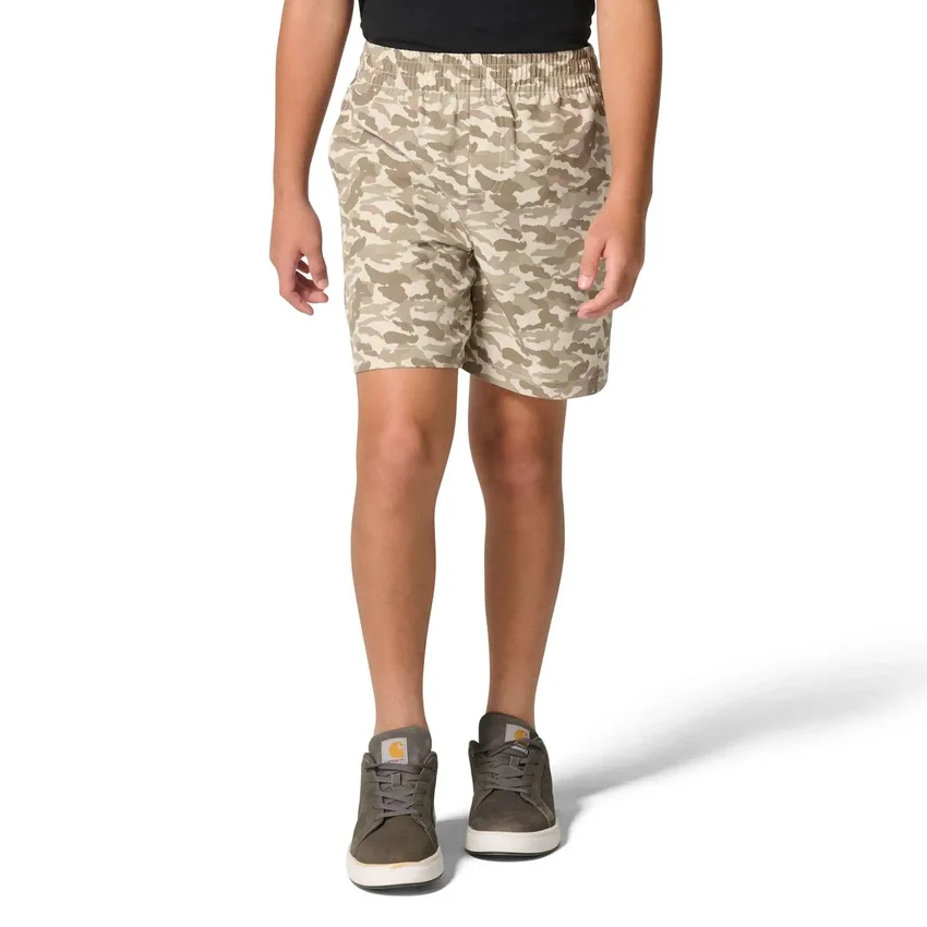 Pantalones cortos de camuflaje Ripstop Rugged Flex™ con cintura elástica para niño (niño)