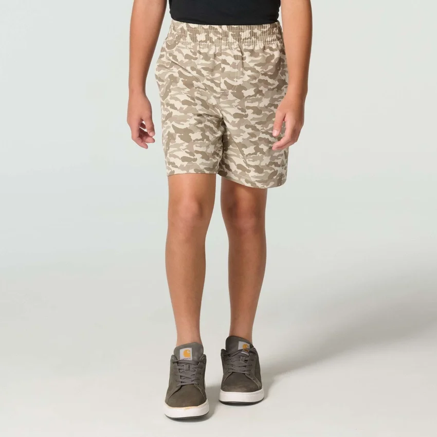 Pantalones cortos de camuflaje Ripstop Rugged Flex™ con cintura elástica para niño (niño)