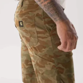 Pantalones cortos de lona Rigby de 10″ de corte holgado – Pantalones cortos de trabajo
