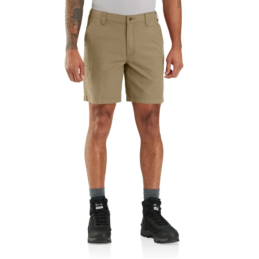 Pantalones cortos de lona Rigby de 8" de corte holgado - Pantalones cortos de trabajo