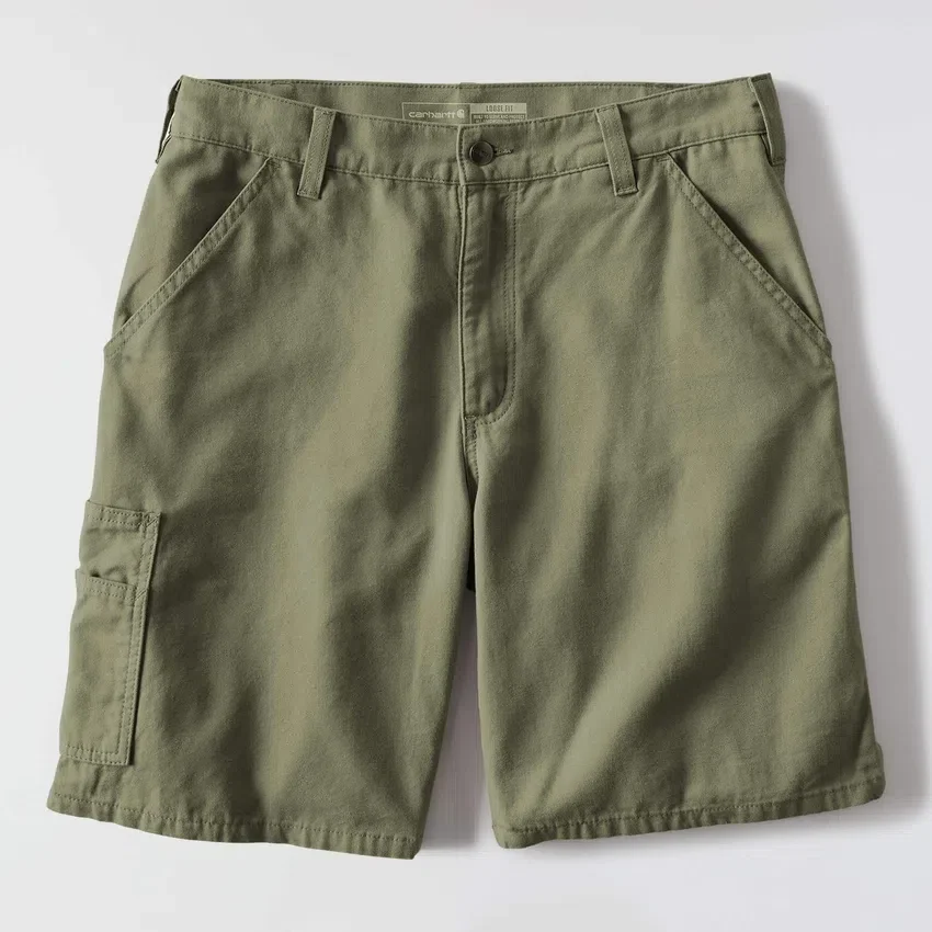 Pantalones cortos de lona Stateline de corte holgado, 9" - Pantalones cortos de trabajo