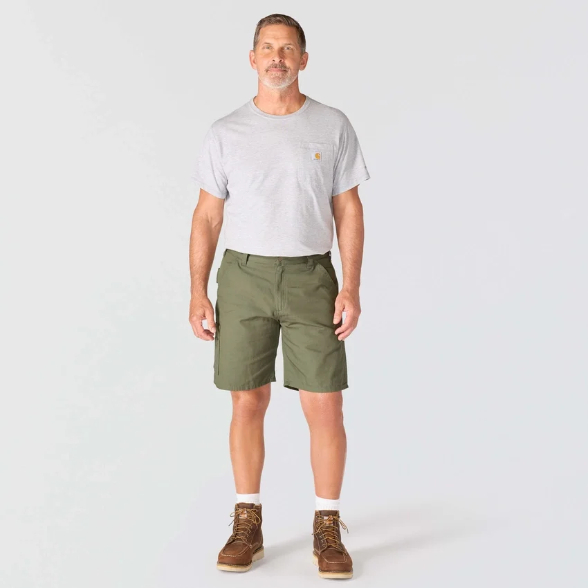 Pantalones cortos de lona Stateline de corte holgado, 9" - Pantalones cortos de trabajo